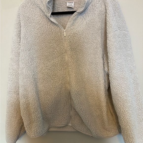 Victoria's Secret Pink Cream Sherpa Jacket - Picture 1 of 5